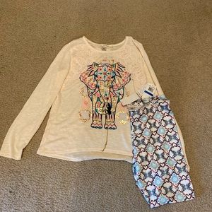 Self Esteem 2 Piece Garment XL Shirt and Leggings